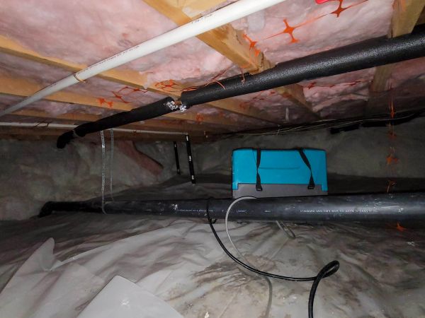 Crawl Space Water Remediation in Frederick