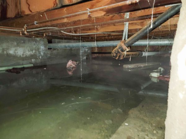 Crawlspace Water Restoration in Frederick